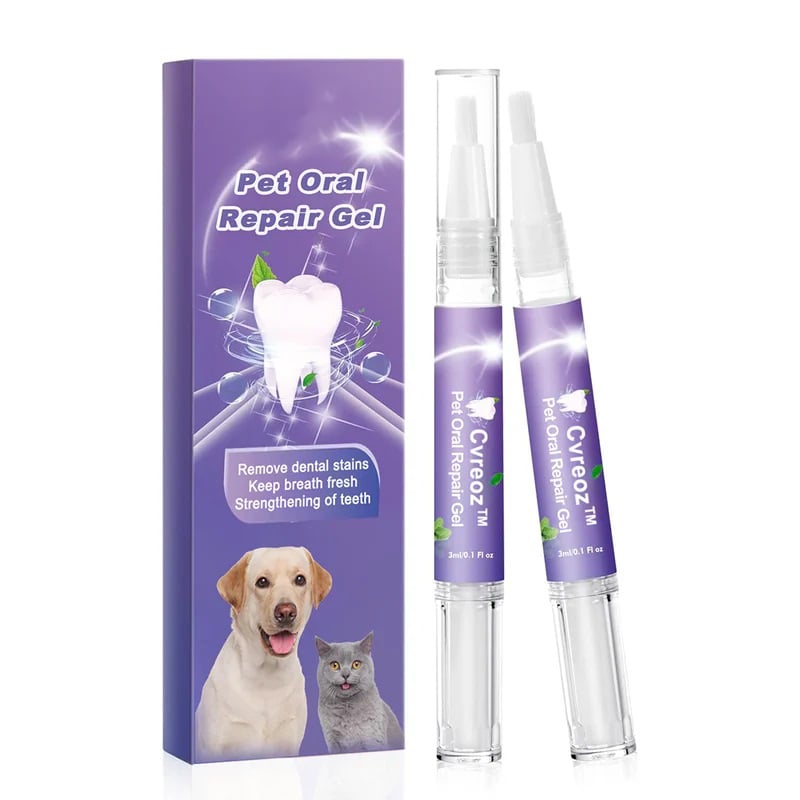 🌈 Gel reparador bucal para animais de estimação