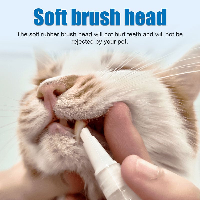 🔥Nova caneta para escova de dentes para animais de estimação atualizada