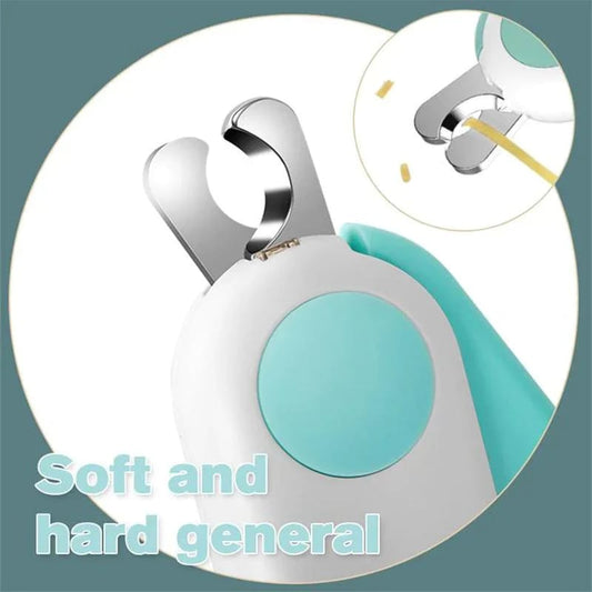 Cortador de unhas LED para animais de estimação