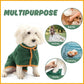 Roupão leve e superabsorvente para animais de estimação